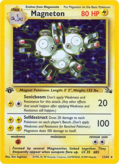 Magneton (11), Fossil 11/62