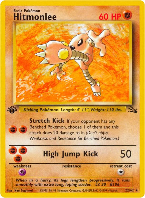 Hitmonlee (22), Fossil 22/62