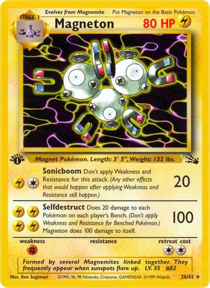 Magneton (26), Fossil 26/62