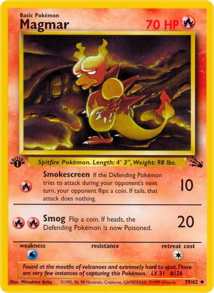 Magmar, Fossil 39/62