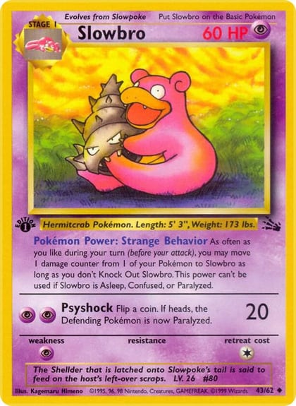 Slowbro, Fossil 43/62