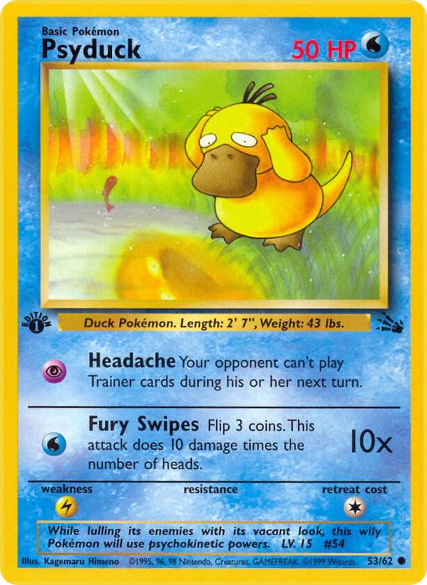 Psyduck, Fossil 53/62