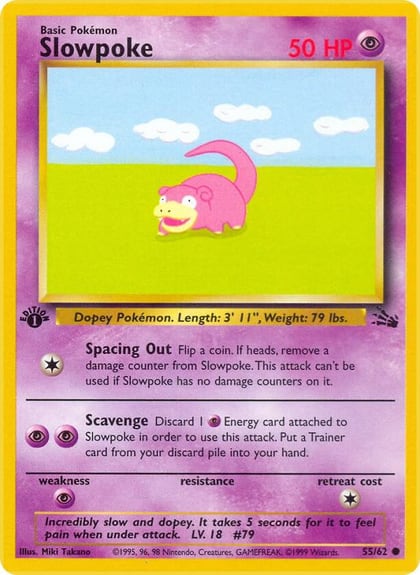 Slowpoke, Fossil 55/62