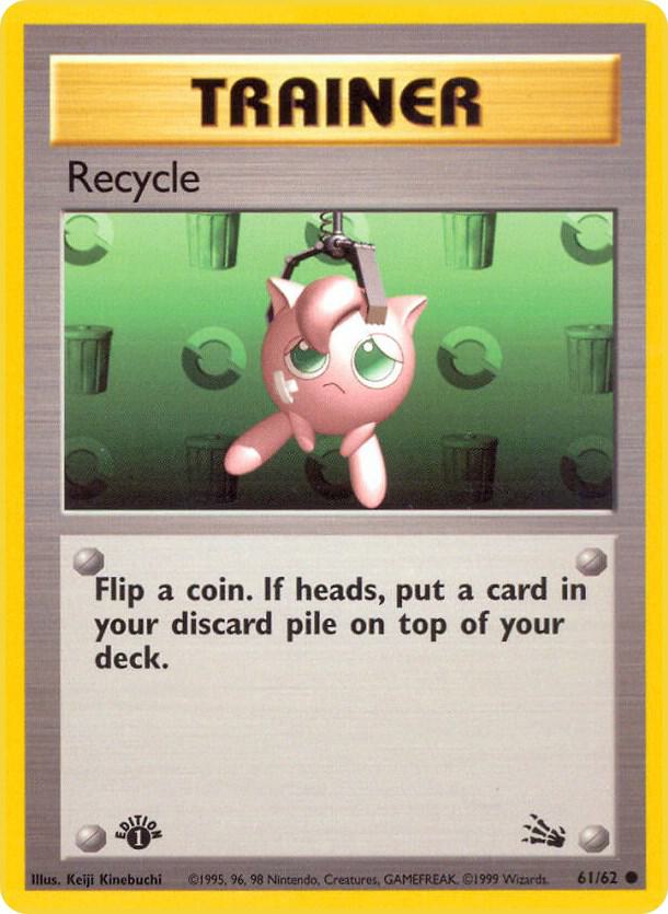 Recycle, Fossil 61/62