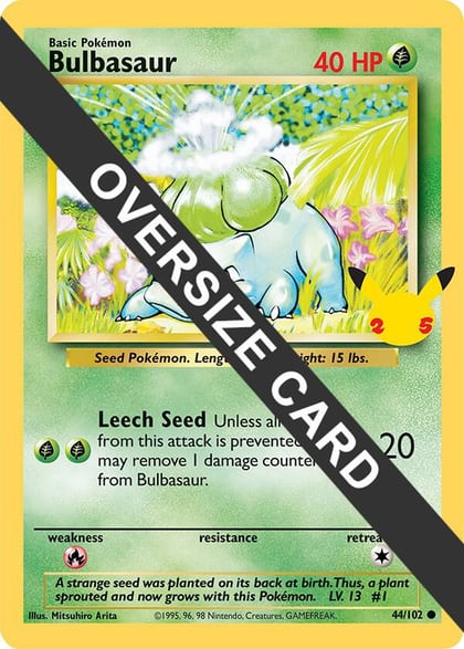 Bulbasaur, First Partner Pack 044/102