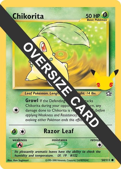 Chikorita, First Partner Pack 054/111
