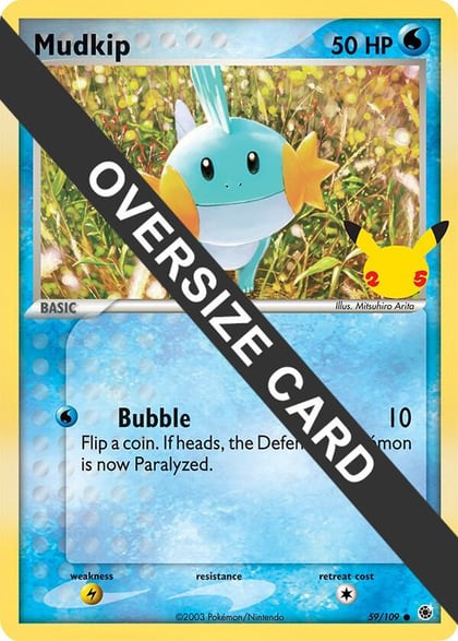 Mudkip, First Partner Pack 059/109