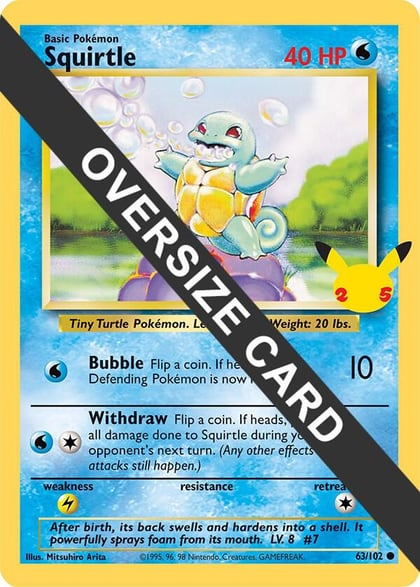Squirtle, First Partner Pack 063/102