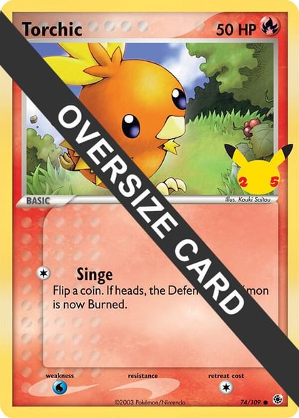 Torchic, First Partner Pack 074/109