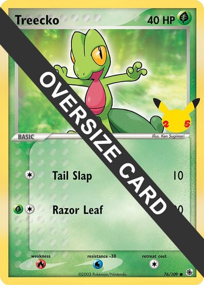 Treecko, First Partner Pack 076/109