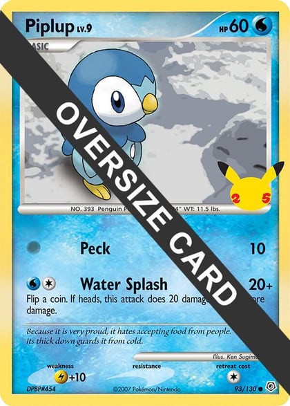 Piplup, First Partner Pack 093/130