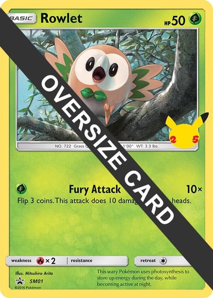 Rowlet, First Partner Pack SM01