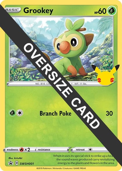 Grookey, First Partner Pack SWSH001