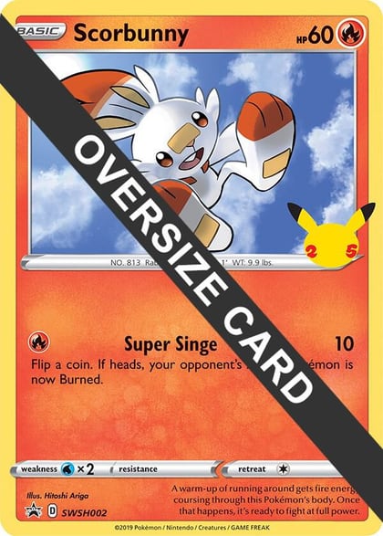 Scorbunny, First Partner Pack SWSH002