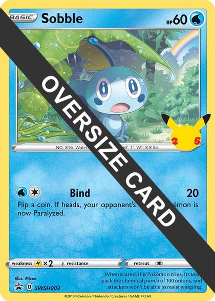 Sobble, First Partner Pack SWSH003