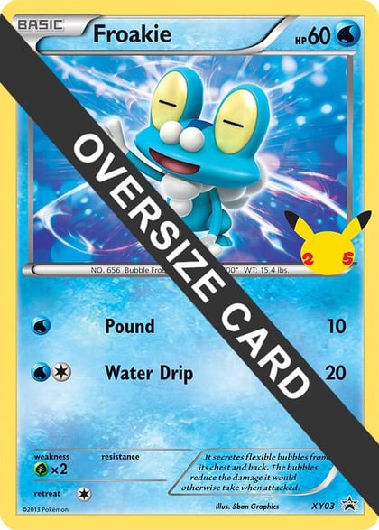 Froakie, First Partner Pack XY03