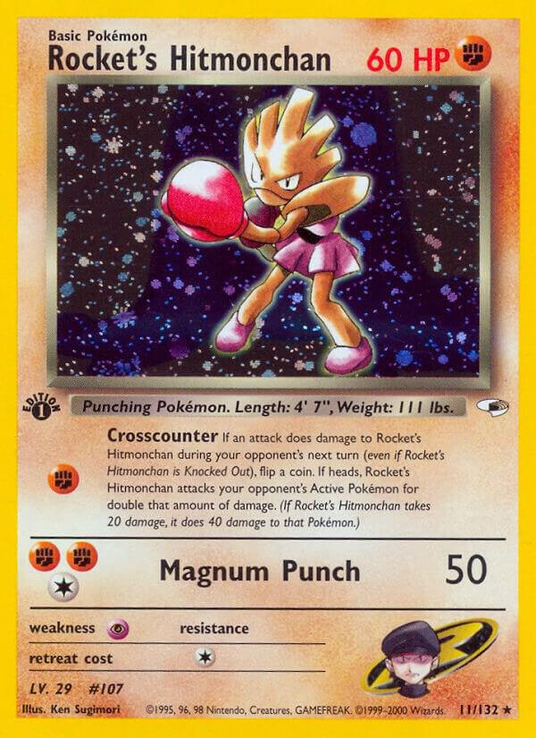 Rocket's Hitmonchan, Gym Heroes 011/132