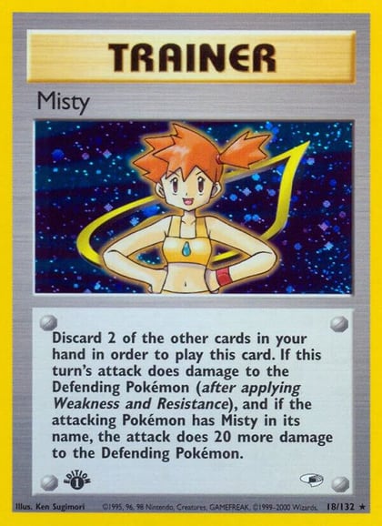Misty (18), Gym Heroes 018/132