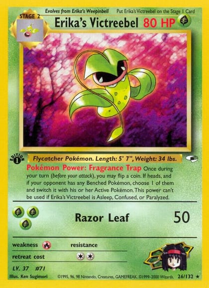 Erika's Victreebel, Gym Heroes 026/132