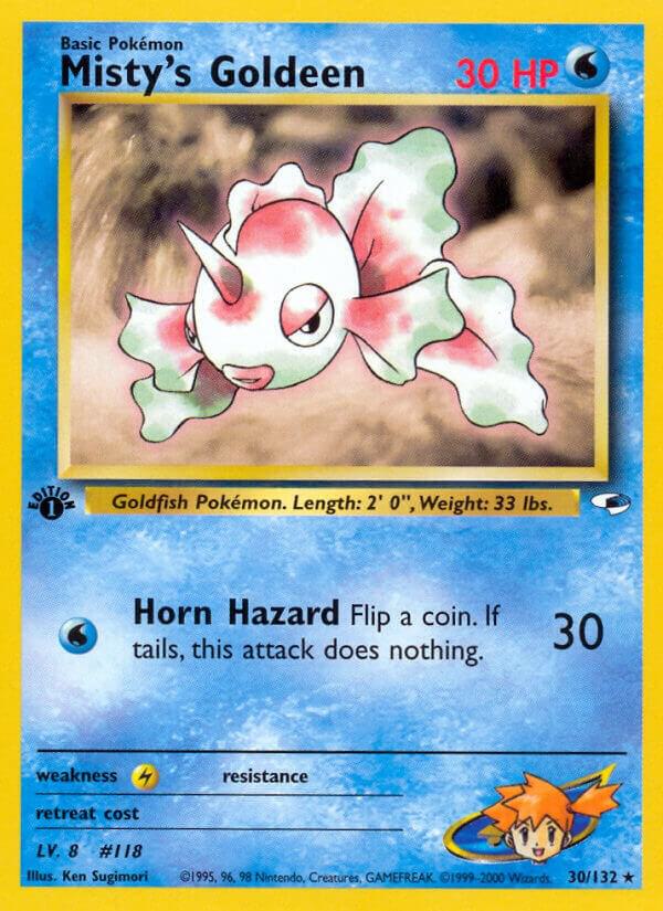 Misty's Goldeen (30), Gym Heroes 030/132