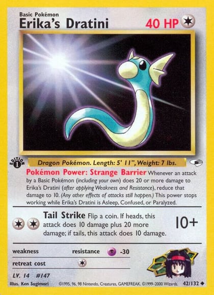 Erika's Dratini, Gym Heroes 042/132