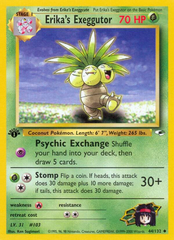 Erika's Exeggutor, Gym Heroes 044/132