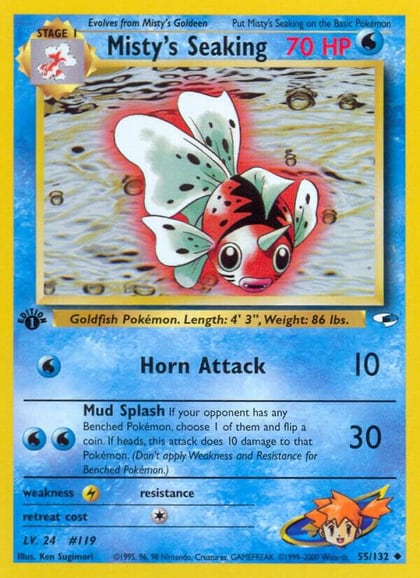 Misty's Seaking, Gym Heroes 055/132