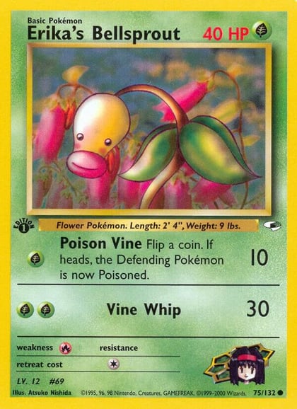 Erika's Bellsprout (75), Gym Heroes 075/132