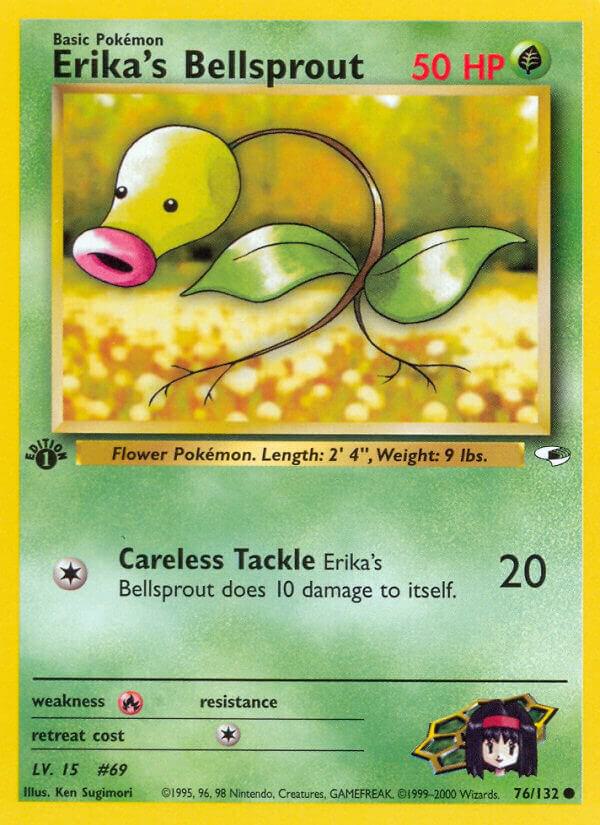 Erika's Bellsprout (76), Gym Heroes 076/132