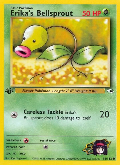Erika's Bellsprout (76), Gym Heroes 076/132