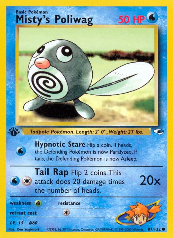 Misty's Poliwag, Gym Heroes 087/132