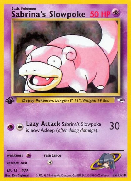 Sabrina's Slowpoke, Gym Heroes 095/132