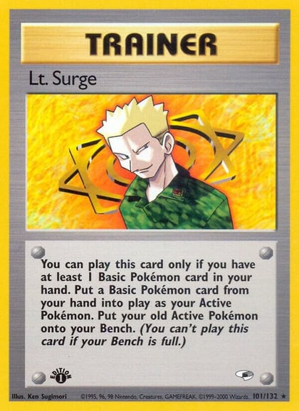 Lt. Surge (101), Gym Heroes 101/132