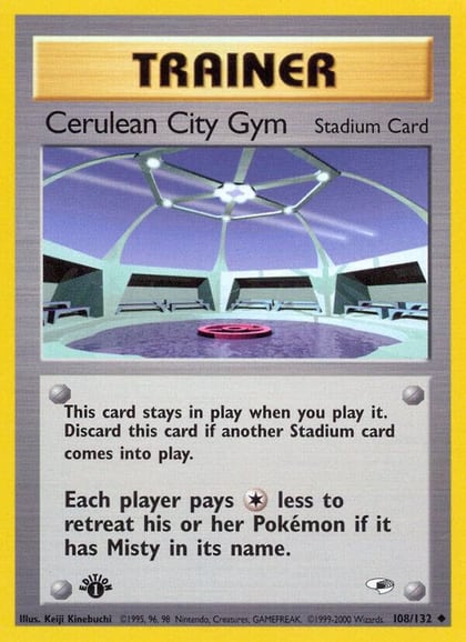 Cerulean City Gym, Gym Heroes 108/132