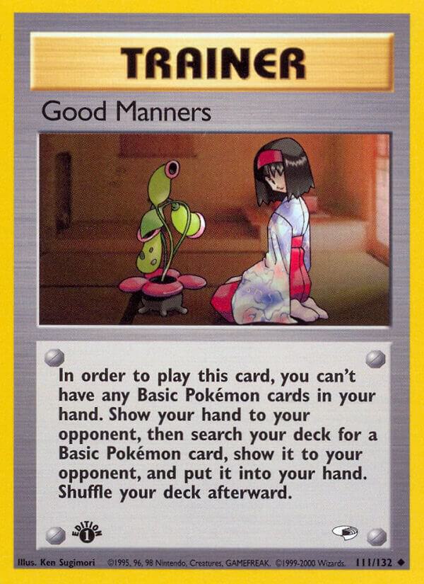 Good Manners, Gym Heroes 111/132