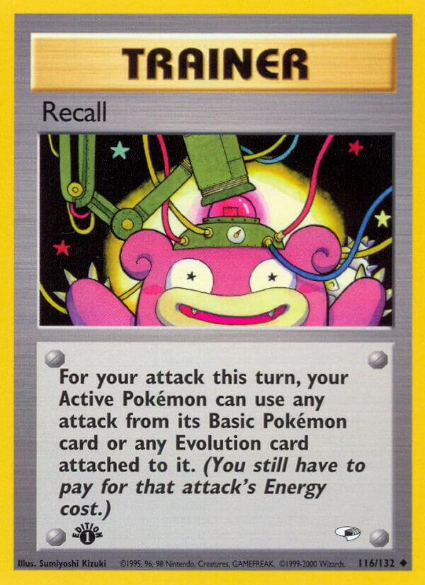 Recall, Gym Heroes 116/132