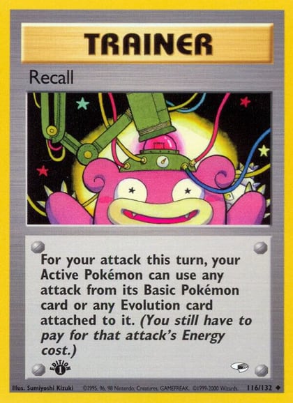 Recall, Gym Heroes 116/132