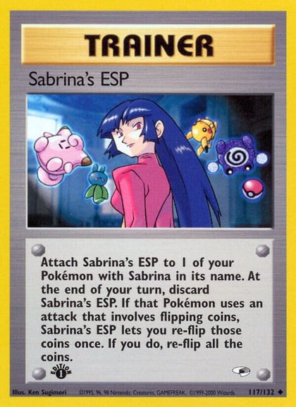 Sabrina's ESP, Gym Heroes 117/132