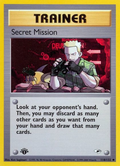 Secret Mission, Gym Heroes 118/132