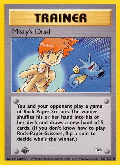 Misty's Duel, Gym Heroes 123/132