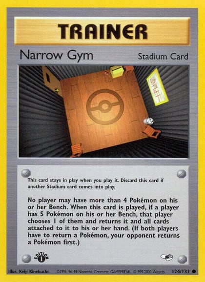 Narrow Gym, Gym Heroes 124/132