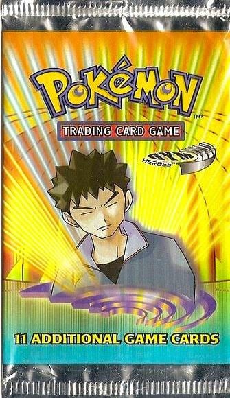 Gym Heroes Booster Pack [Unlimited Edition], Gym Heroes P138138