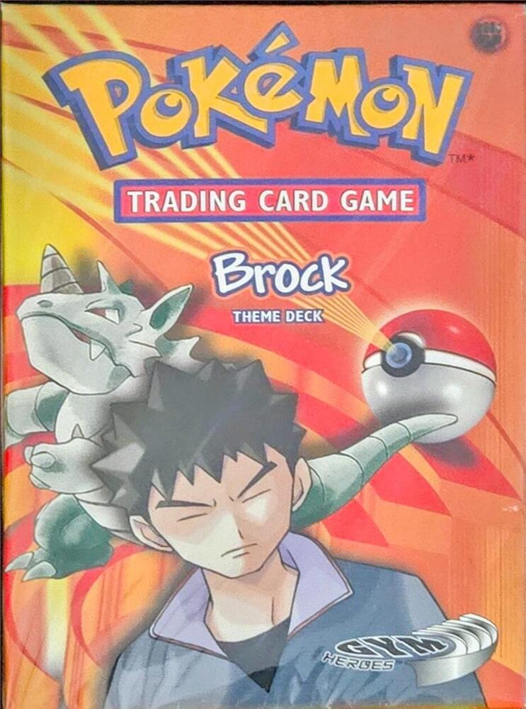 Gym Heroes Theme Deck - "Brock", Gym Heroes P234502