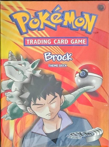 Gym Heroes Theme Deck - "Brock", Gym Heroes P234502
