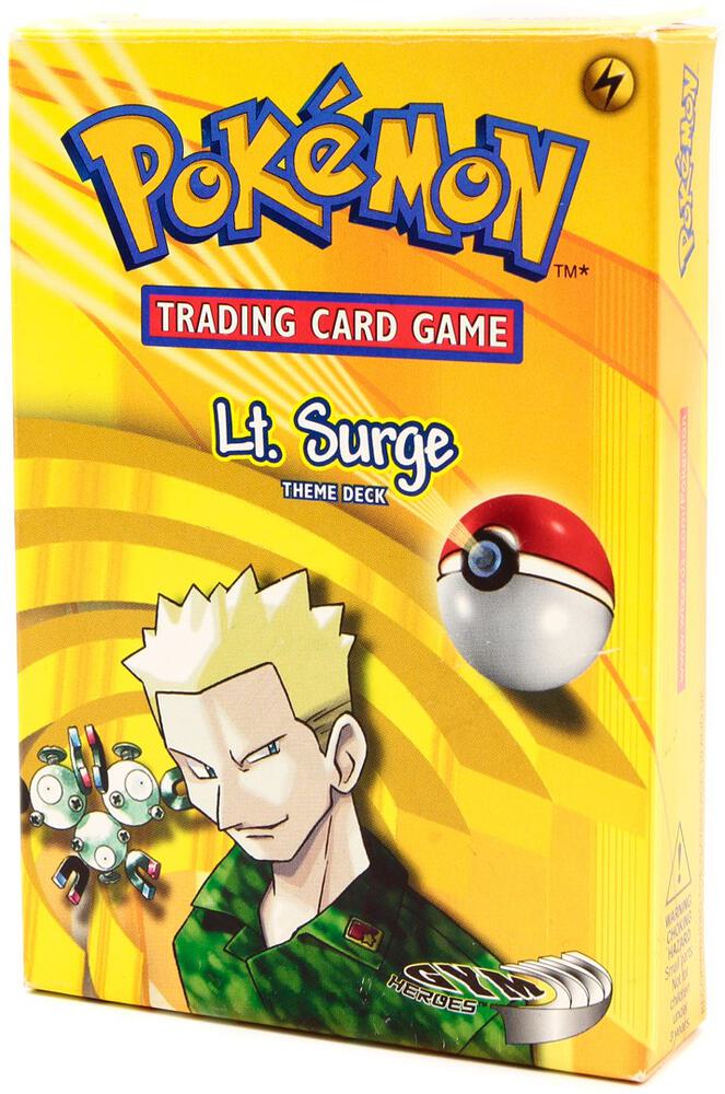 Gym Heroes Theme Deck - "Lt. Surge", Gym Heroes P451095