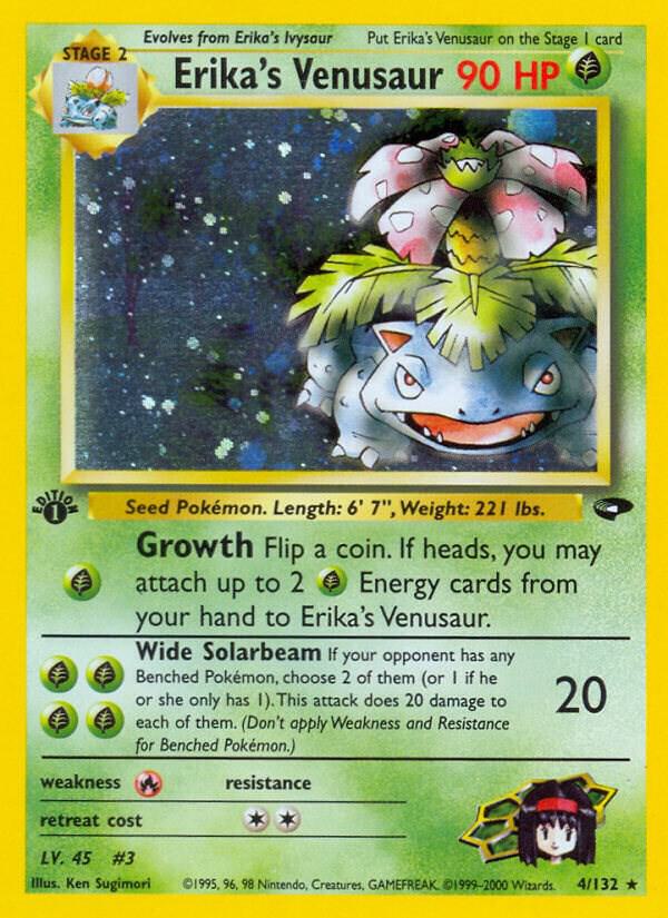 Erika's Venusaur, Gym Challenge 004/132