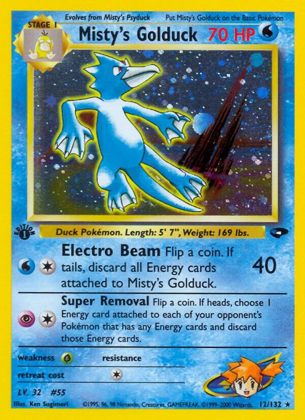 Misty's Golduck, Gym Challenge 012/132