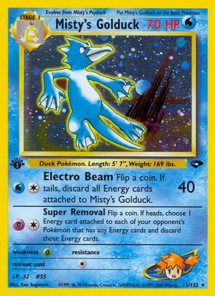 Misty's Golduck, Gym Challenge 012/132