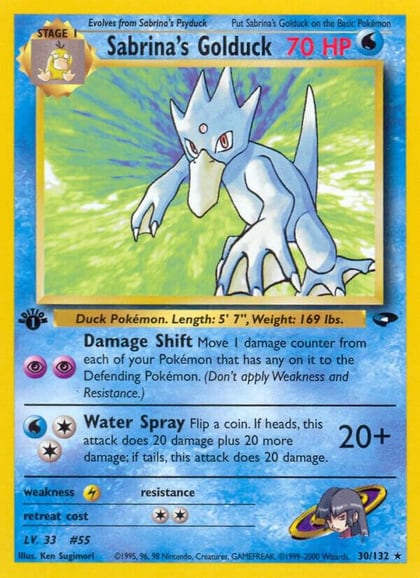 Sabrina's Golduck, Gym Challenge 030/132