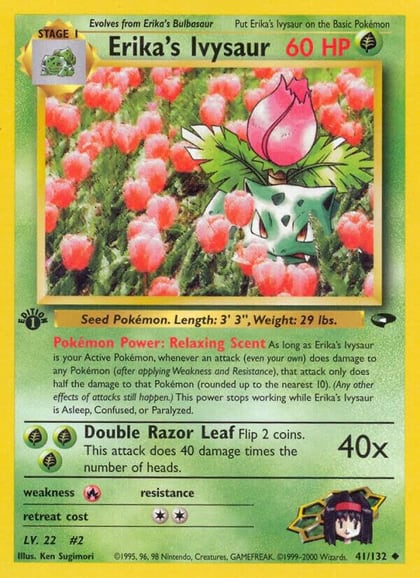 Erika's Ivysaur, Gym Challenge 041/132